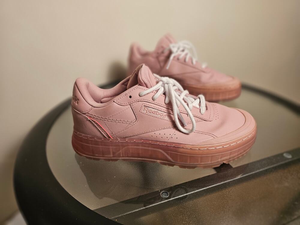 Reebok Women's Club C Double Geo 'Smokey Rose'